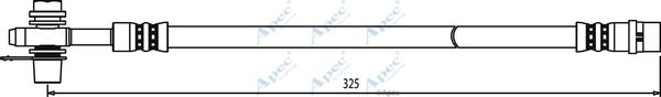 APEC BRAKING Pidurivoolik HOS3307